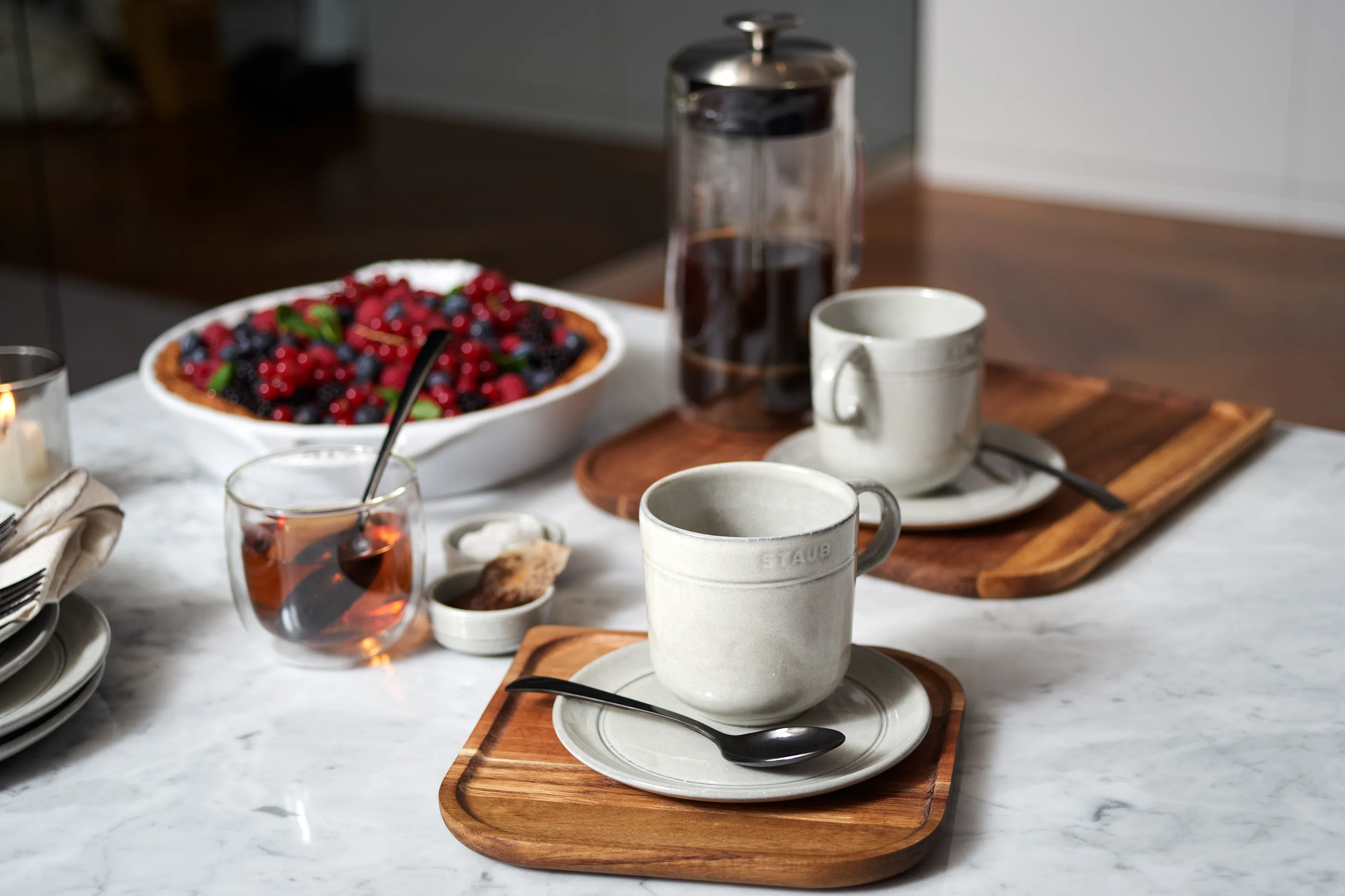 Staub New White Truffle mug from STAUB - NordicNest.com