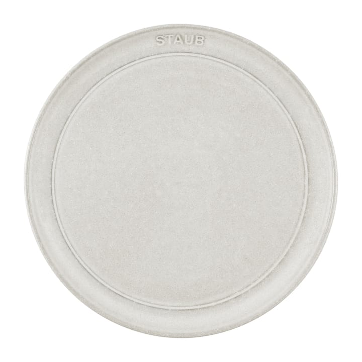 Staub New White Truffle plate - Ø22 cm - STAUB