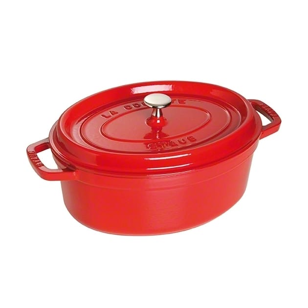 Staub oval casserole dish 4.2 l - red - STAUB