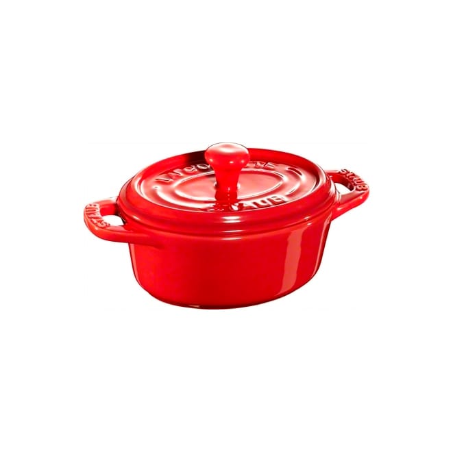 Staub oval mini casserole dish 0.2 l - red - STAUB