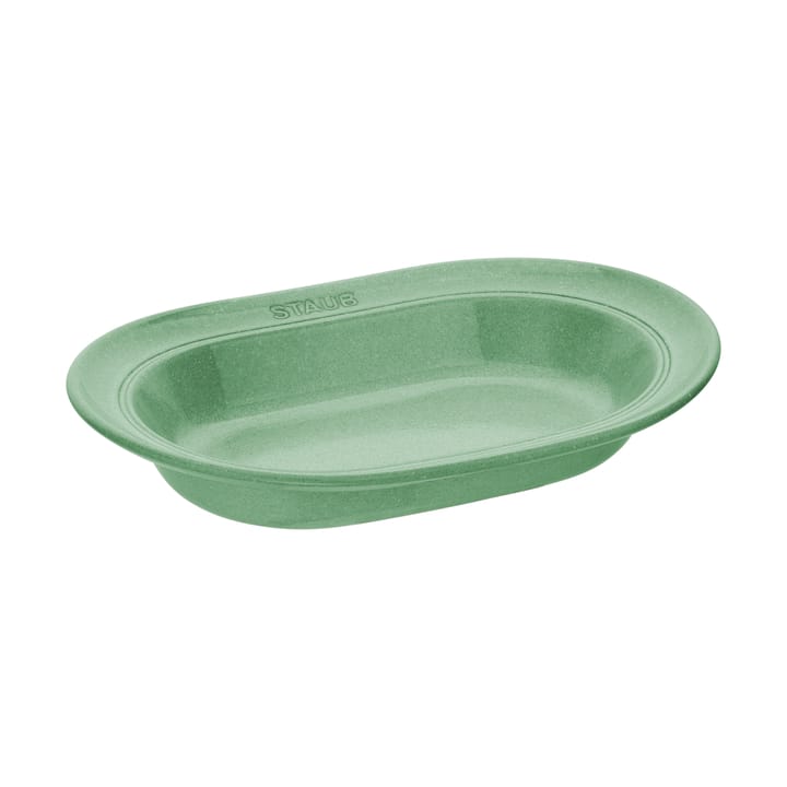 Staub oval plate 25 cm, Salvia STAUB