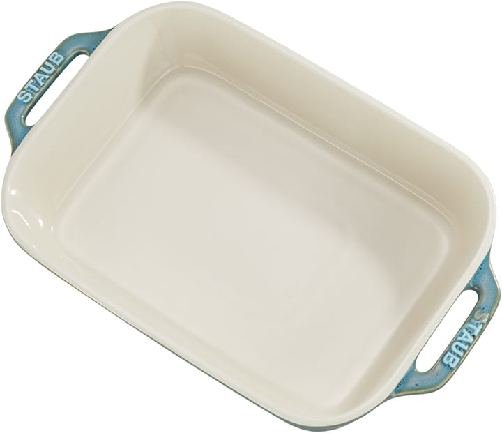 Staub oven dishes 2 pieces, Antique turquoise STAUB
