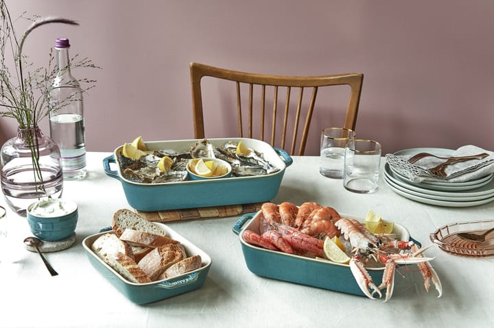 Staub oven dishes 3 pieces, Antique turquoise STAUB