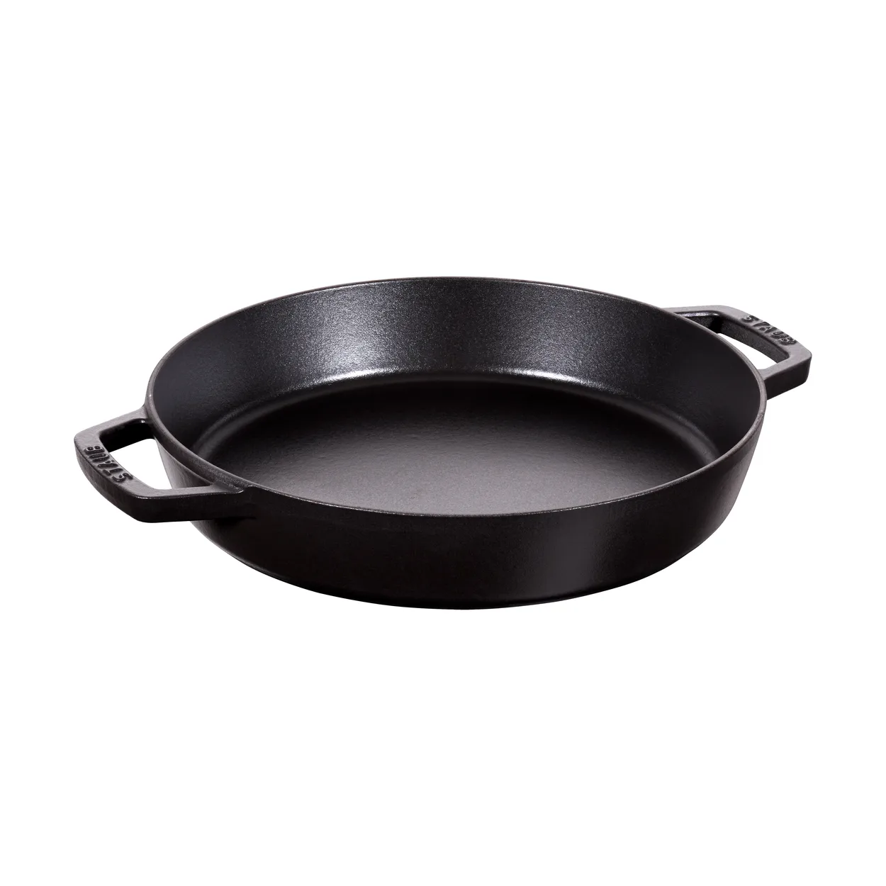 Staub paella pan cast iron 2 handles o34 cm Black | Scandinavian Design | Other pots & pans | Black