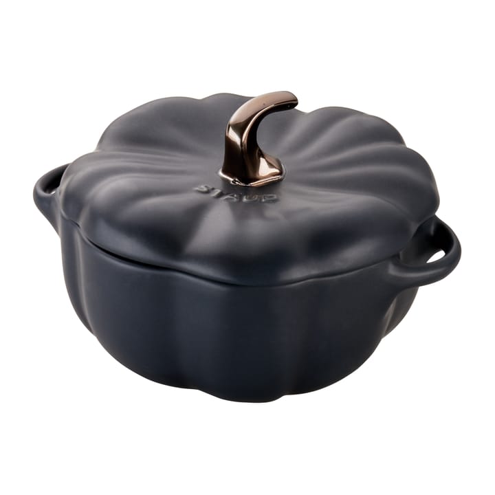 Staub pumpkin casserole dish black stoneware - 0.7 L - STAUB