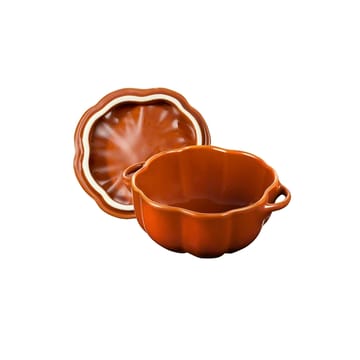 Staub pumpkin casserole dish stoneware - 0,47 l Cinnamon - STAUB