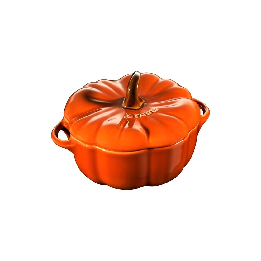 Staub pumpkin casserole dish stoneware 0.7 l cinnamon