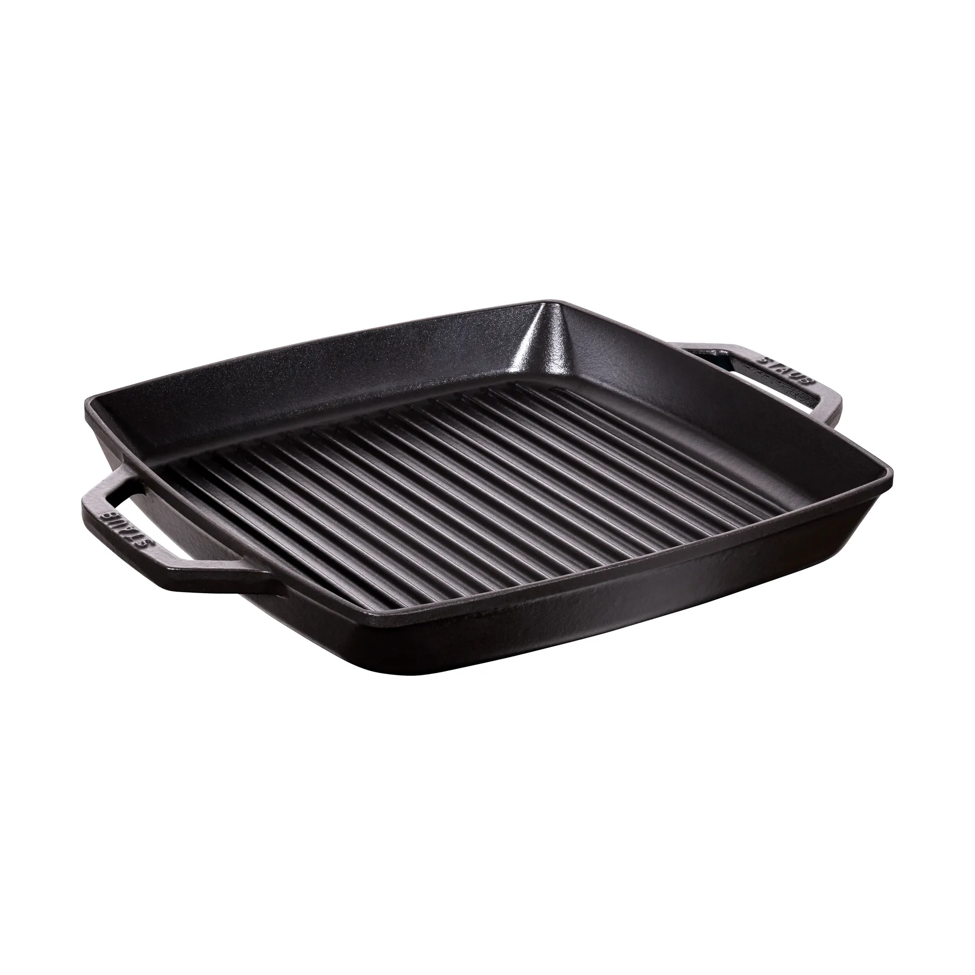 Staub Pure grill pan cast iron square black, 33 cm STAUB