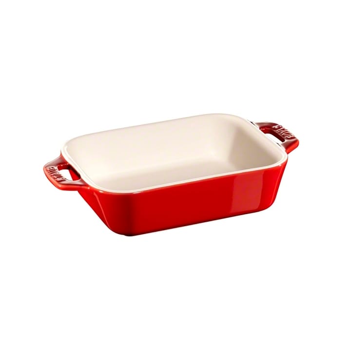 Staub rectangular oven dish 14 x 11 cm - red - STAUB