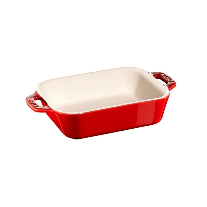 Staub rectangular oven dish 14x11 cm red | Scandinavian Design | Oven dishes | Red