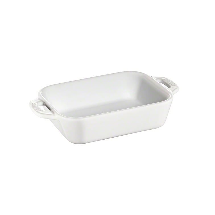 Staub rectangular oven dish 14x11 cm white | Scandinavian Design | Oven dishes | White
