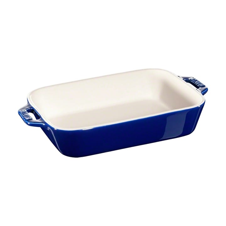 Staub rectangular oven dish 20 x 16 cm - blue - STAUB