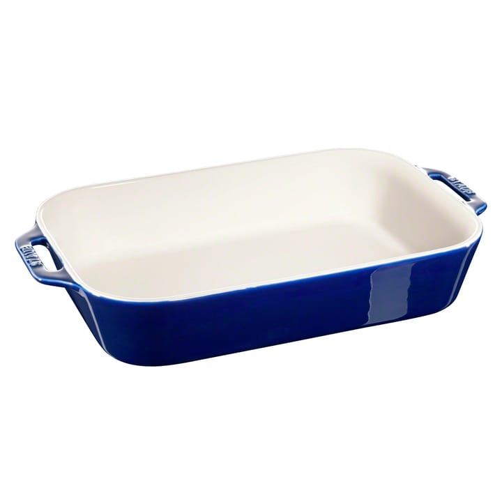 Staub rectangular oven dish 34 x 24 cm - blue - STAUB