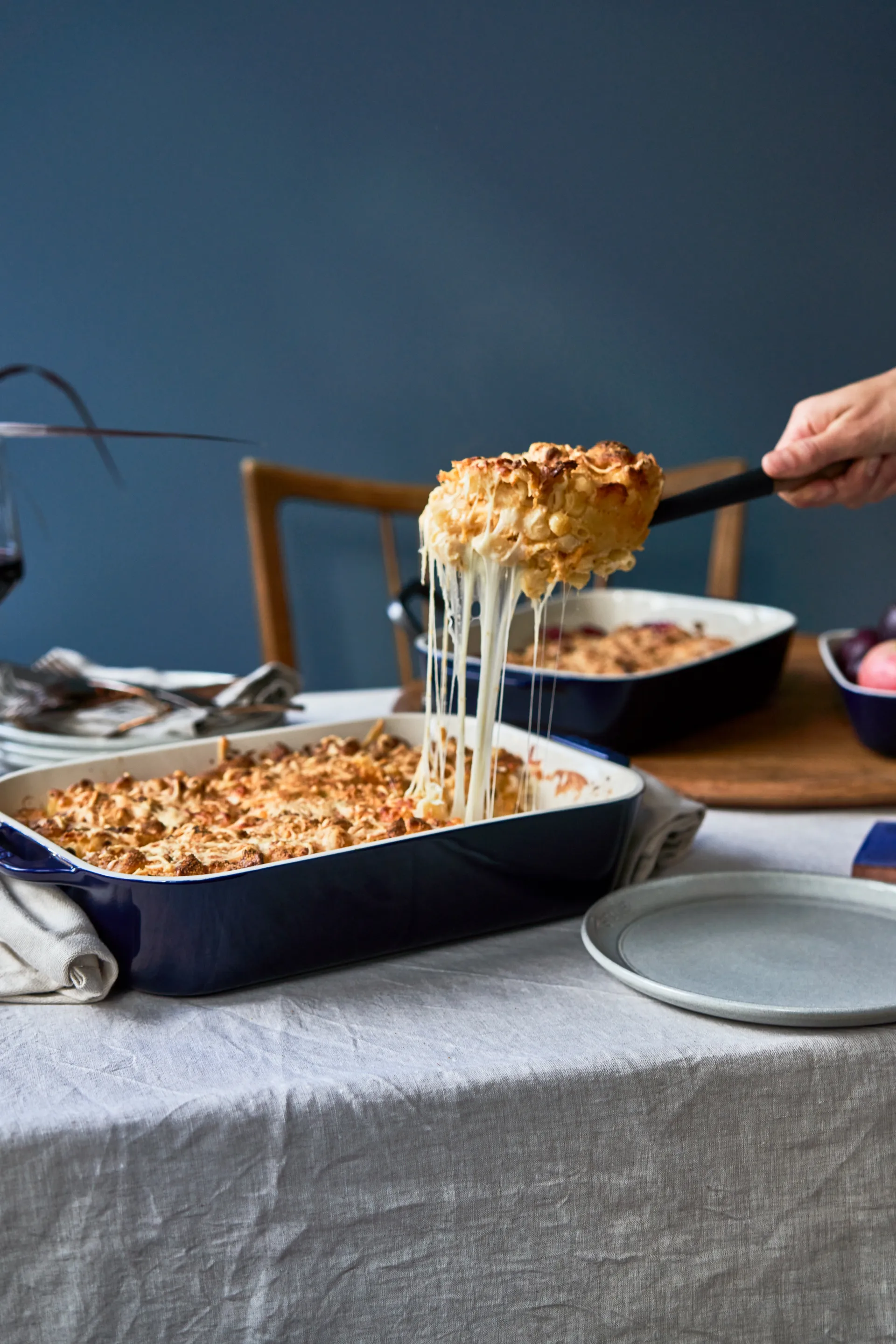 Staub rectangular oven dish 34 x 24 cm, blue STAUB