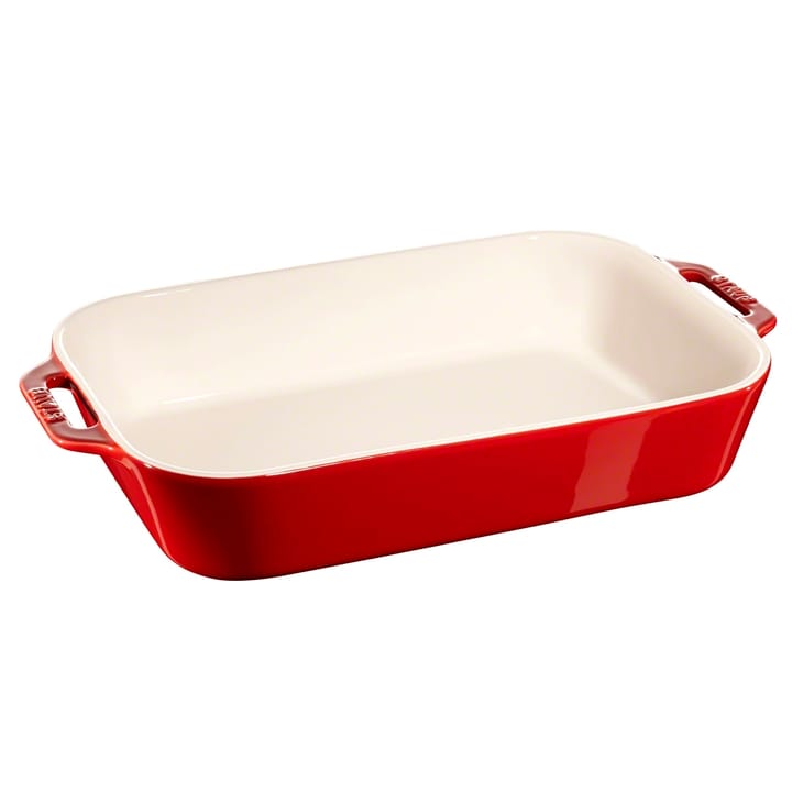 Staub rectangular oven dish 34 x 24 cm - red - STAUB