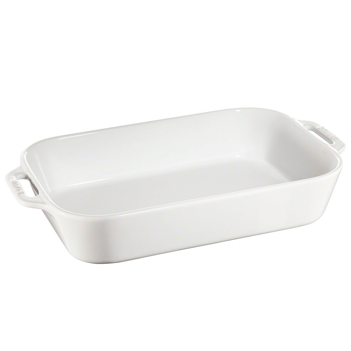 Staub rectangular oven dish 34 x 24 cm white | Scandinavian Design | Oven dishes | White