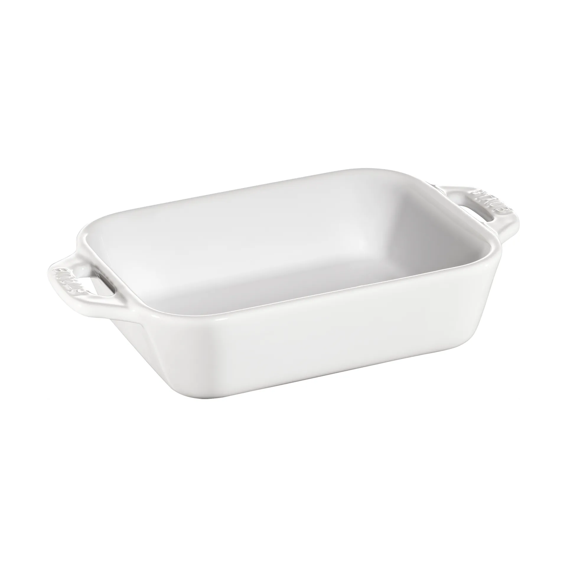Staub rectangular over dish 25x40 cm, White STAUB