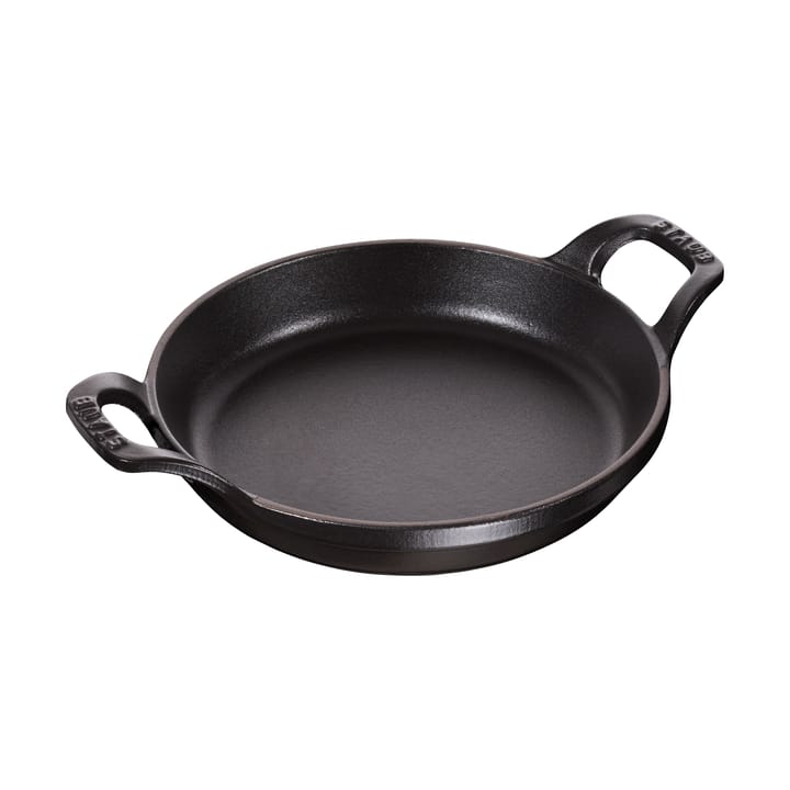 Staub round oven dish cast iron Ø20 cm - Black - STAUB