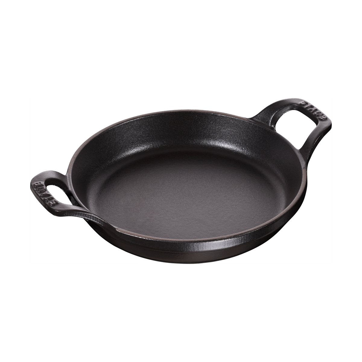 Staub round oven dish cast iron o20 cm Black | Scandinavian Design | Oven dishes | Black