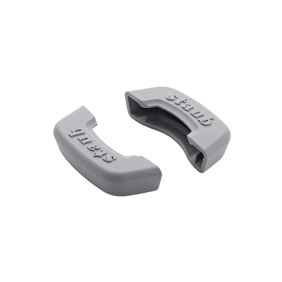 Staub silicon handle to pot 2-pack grey | Scandinavian Design | Oven mitts, gloves & pot holders | Grey