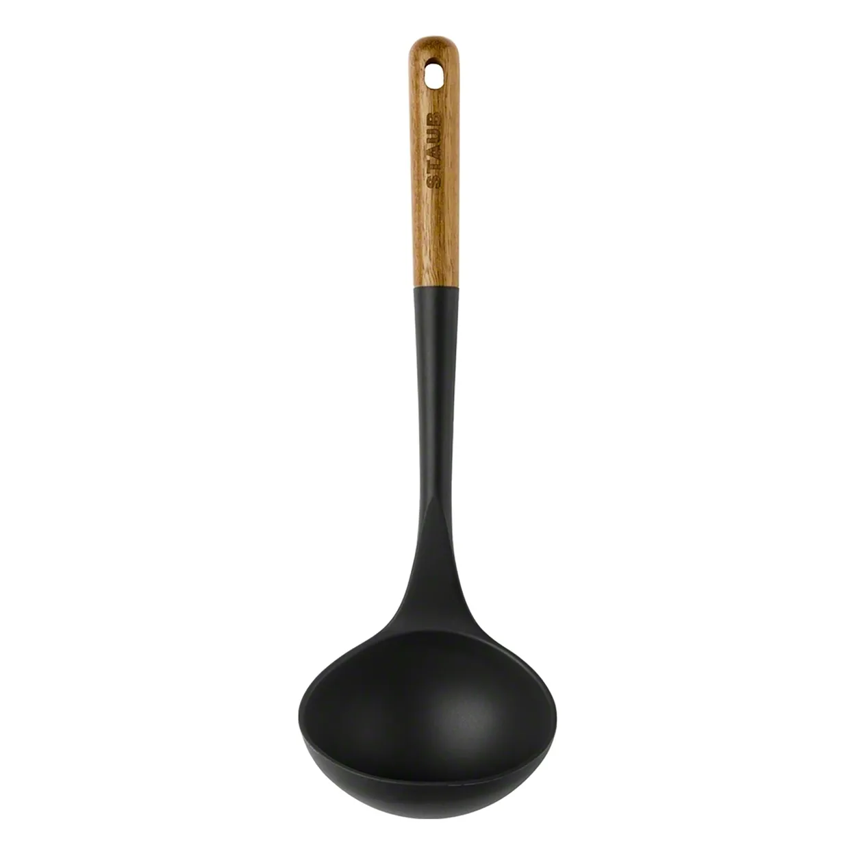 Staub soup ladle 31 cm | Scandinavian Design | Spoons, scoops & ladles | Black