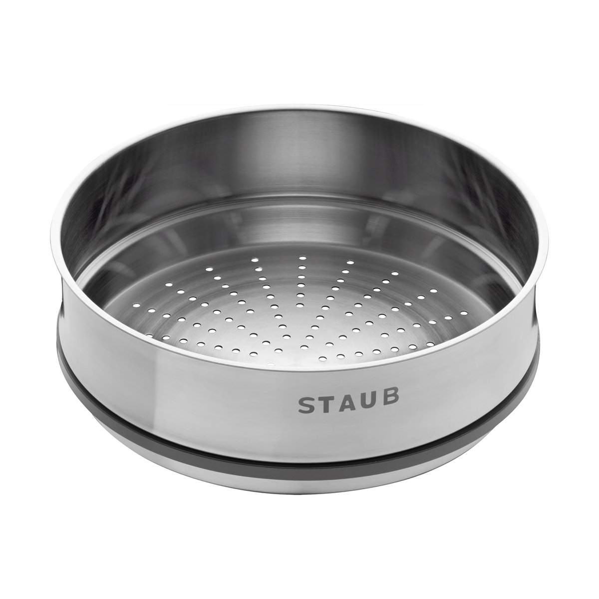 Staub steaming insert pot o26 cm Stainless steel | Scandinavian Design | Silver-coloured
