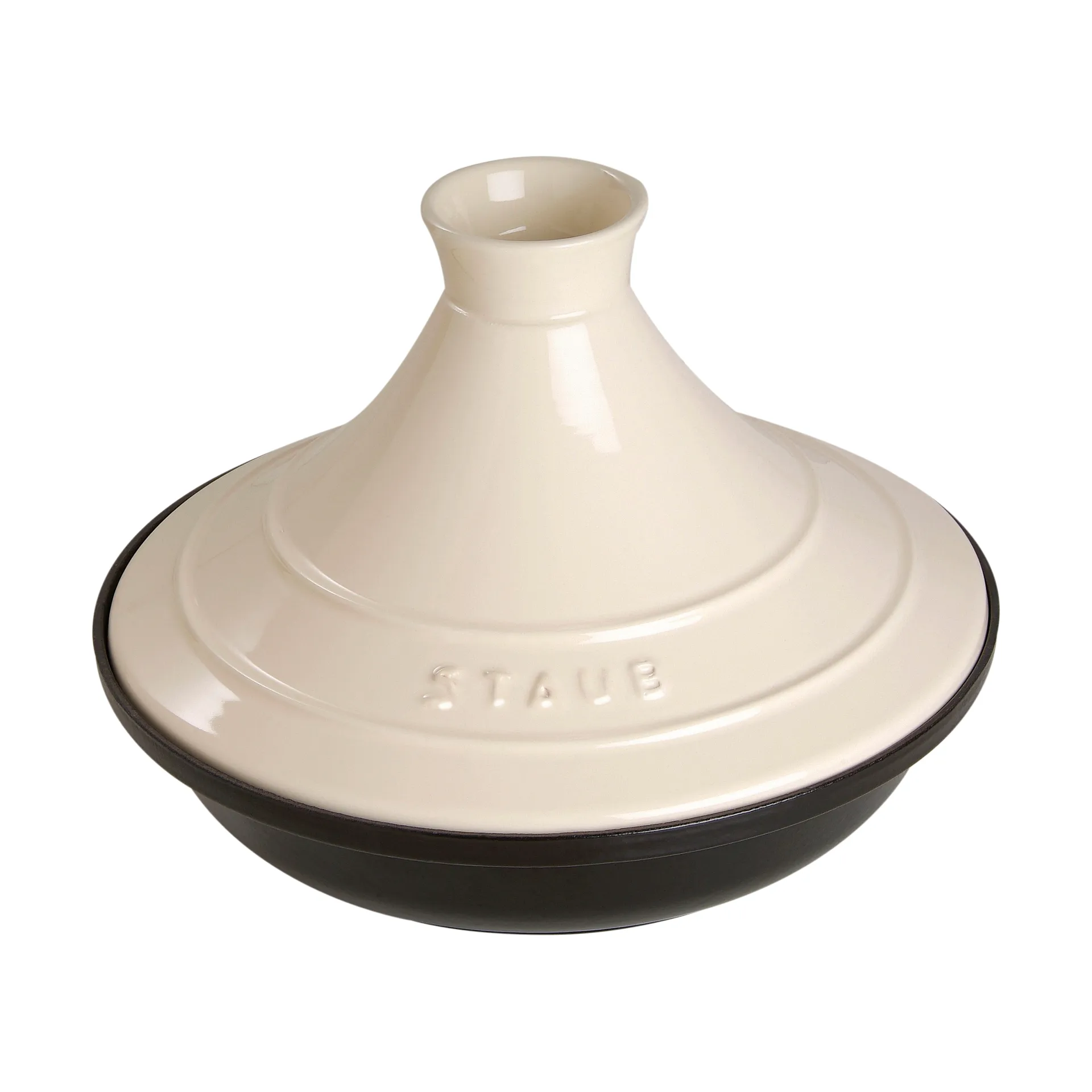 Staub Tagine cast iron black-beige, 28 cm STAUB