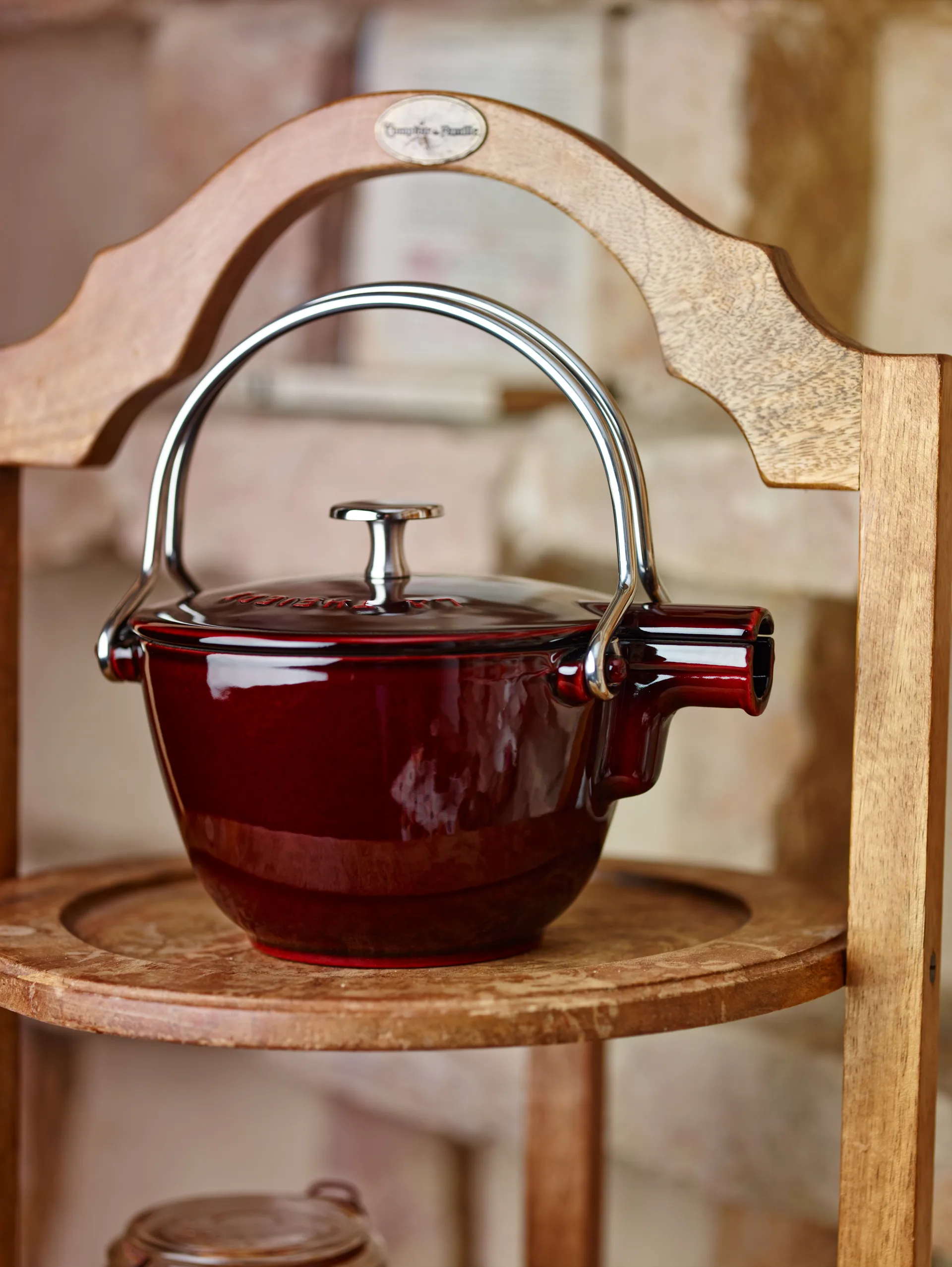 Staub teapot cast iron round 1.15 L, Grenadine red STAUB