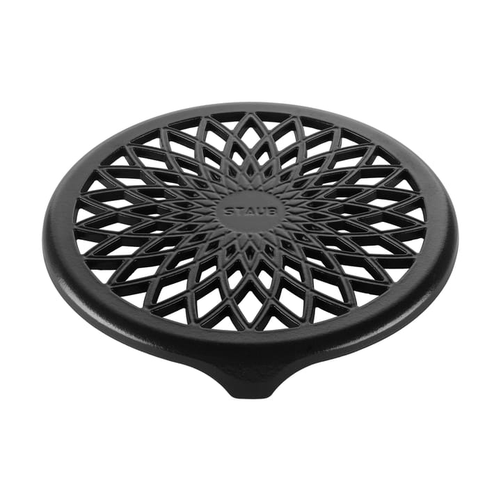 Staub Twister trivet 18.5x19 cm - Black - STAUB