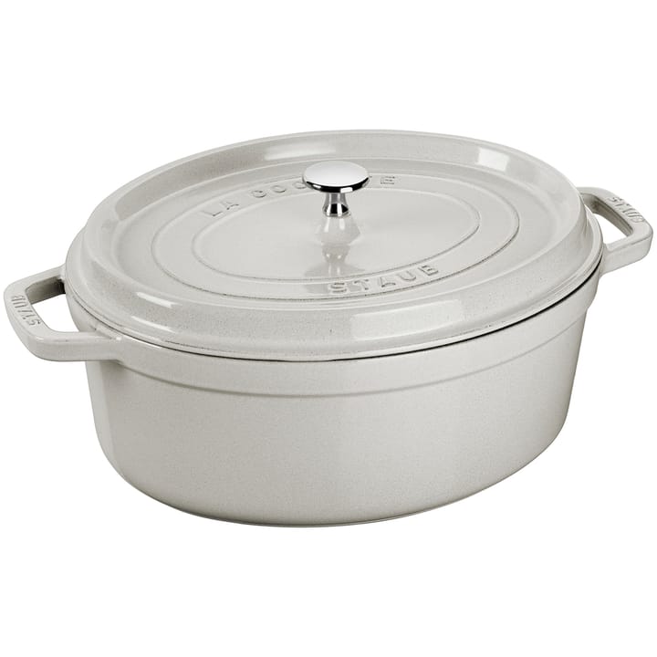 Staub White Truffle casserole oval - 8 l - STAUB