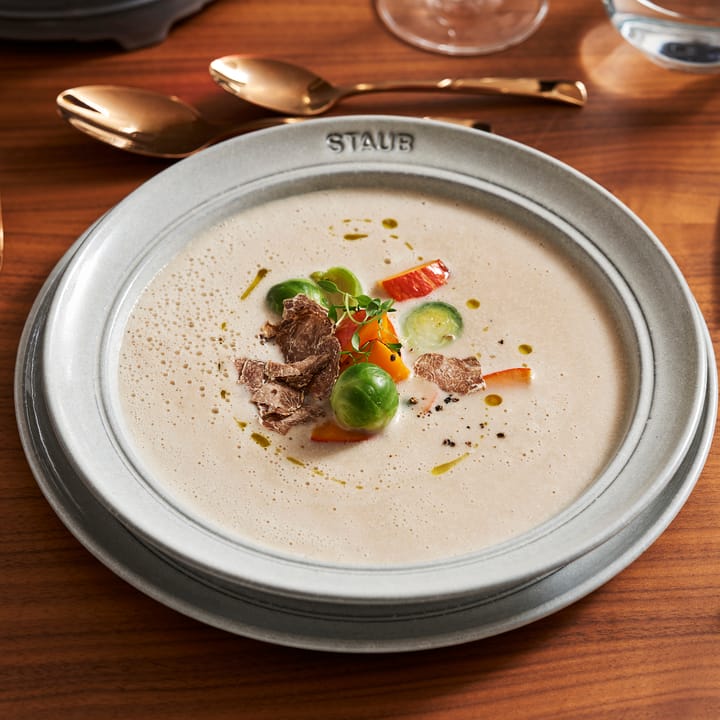 Staub White Truffle dinner plate - 26 cm - STAUB