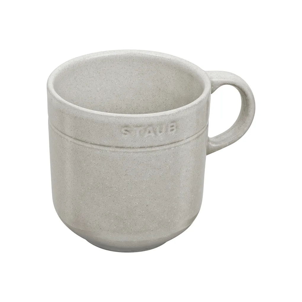 Staub White Truffle mug from STAUB