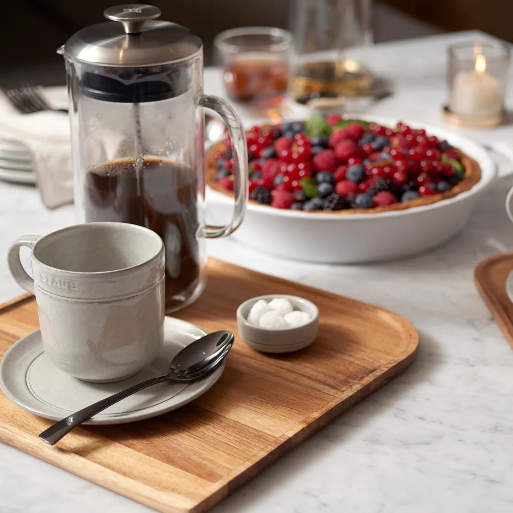 Staub White Truffle mug from STAUB