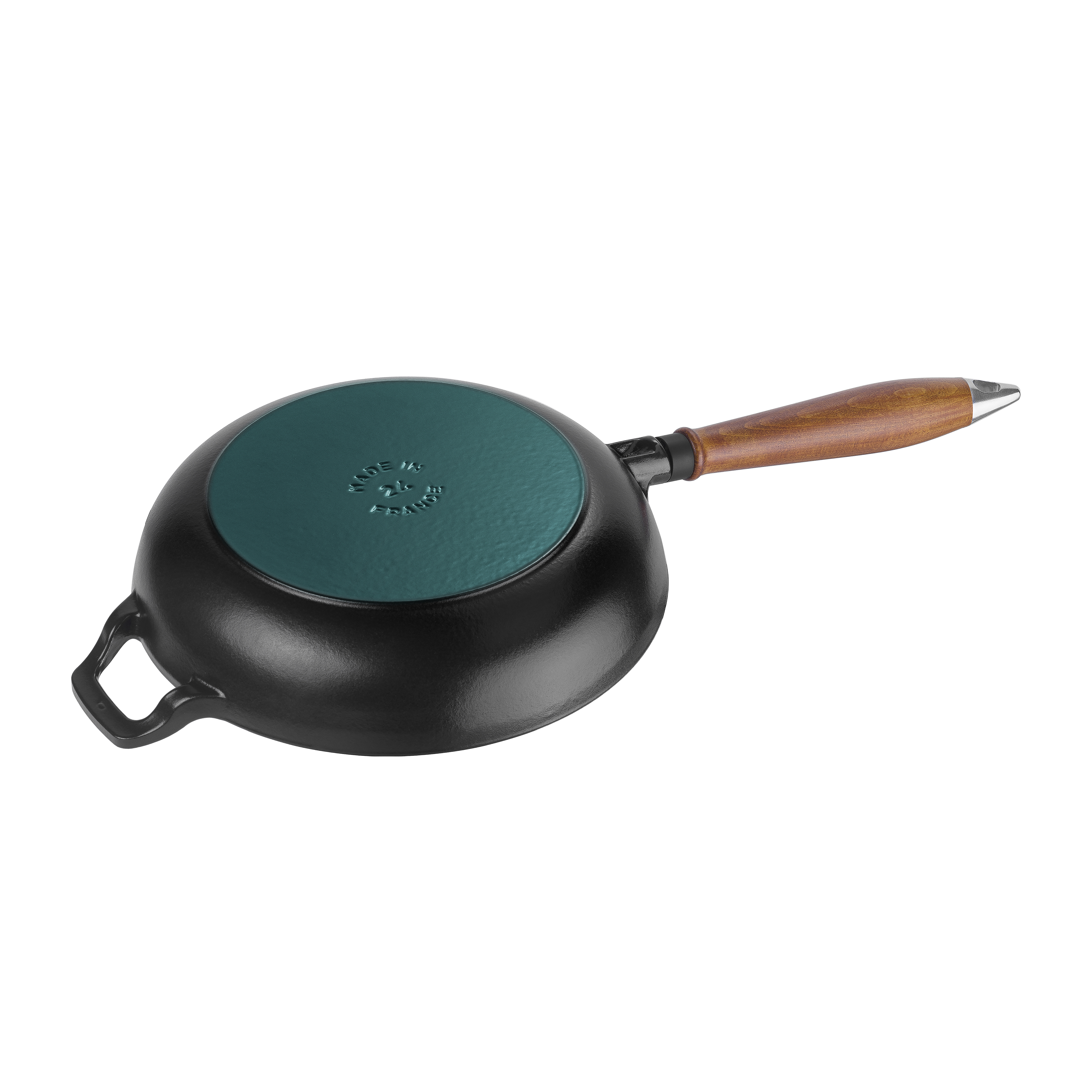 Staub Cast Iron Fry Pan with Beechwood Handle — Chef Mike Ward