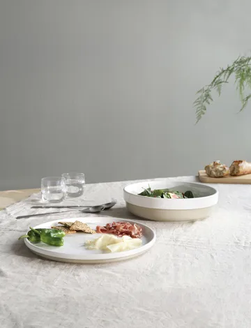 Agnes serving plate Ø30 cm - Sand-white - Stelton