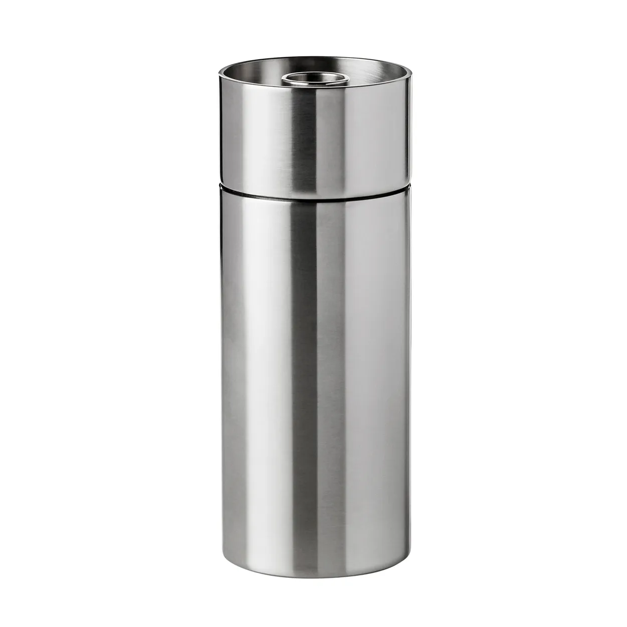 Stelton AJ cylinda-line salt mill Stainless steel | Scandinavian Design | Salt & pepper grinders | Silver-coloured