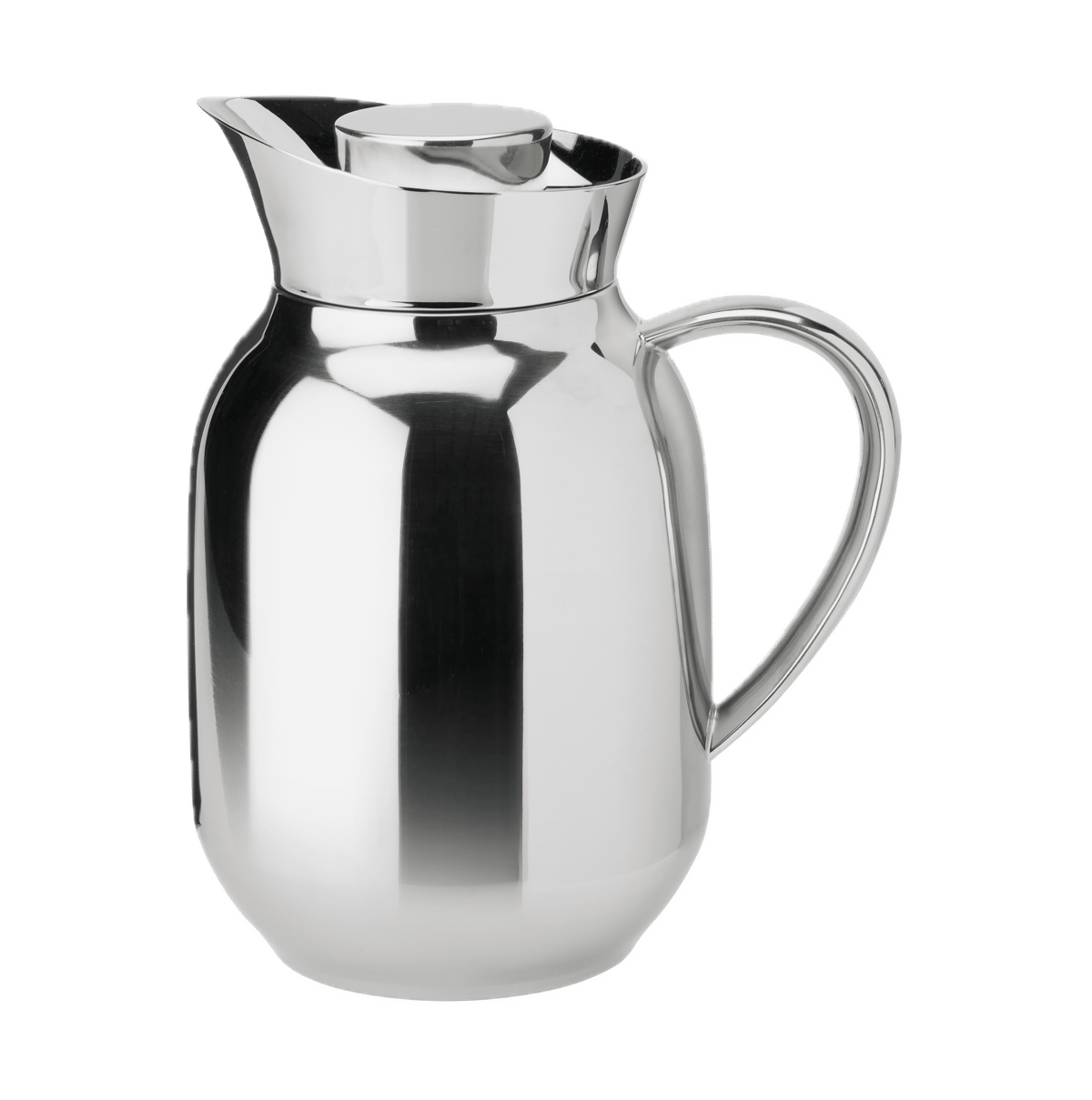 Stelton Amphora Thermos Jug 1.2 L Steel | Scandinavian Design | Thermoses | Silver-coloured