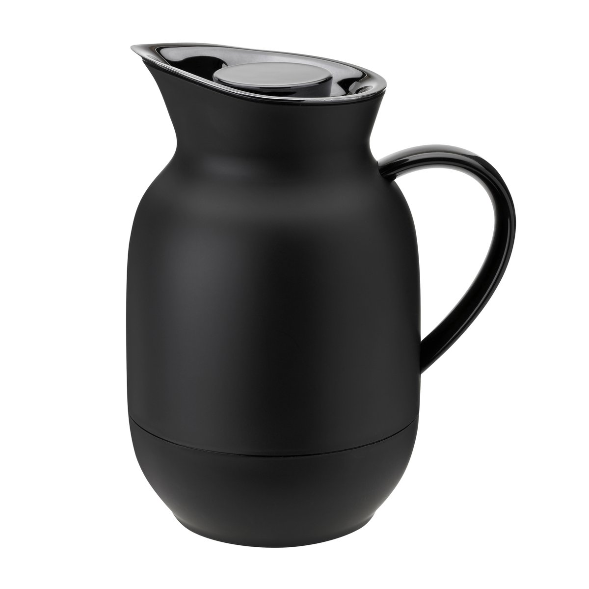Stelton Amphora thermos jug coffee 1 L Soft black | Scandinavian Design | Thermoses | Black