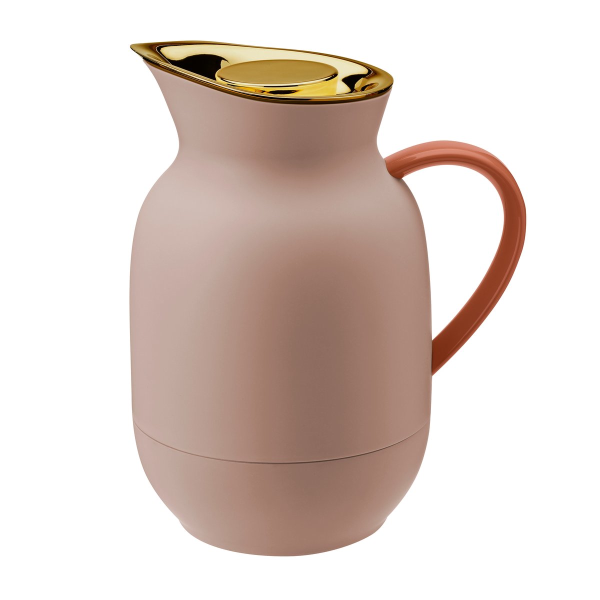 Stelton Amphora thermos jug coffee 1 L Soft peach | Scandinavian Design | Thermoses | Pink