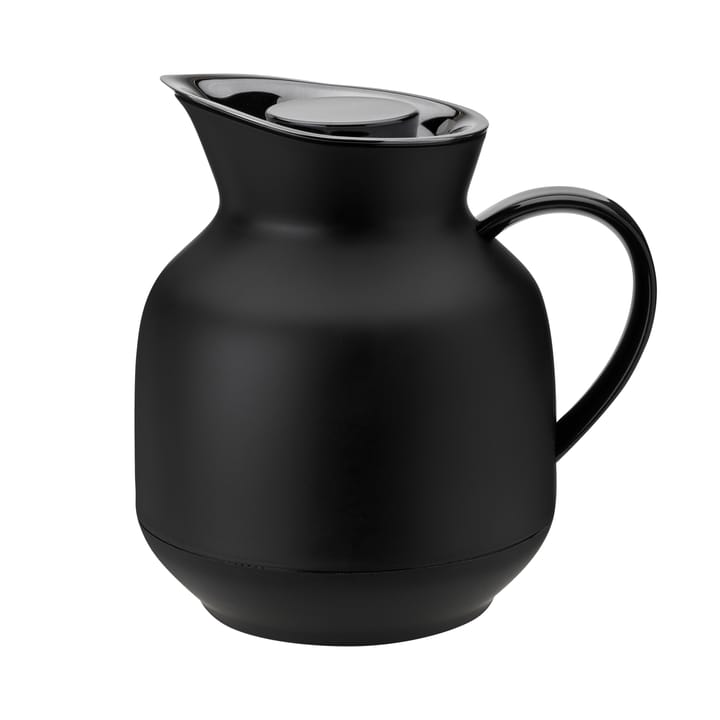 Amphora thermos jug tea 1 L - Soft black - Stelton