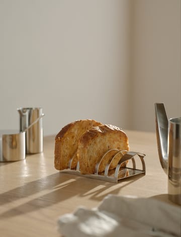 Arne Jacobsen bread rack 15.8 cm - Steel - Stelton