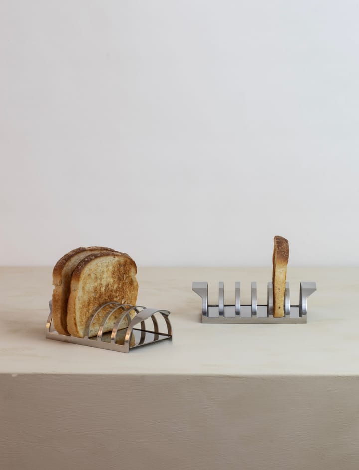 Arne Jacobsen bread rack 15.8 cm - Steel - Stelton