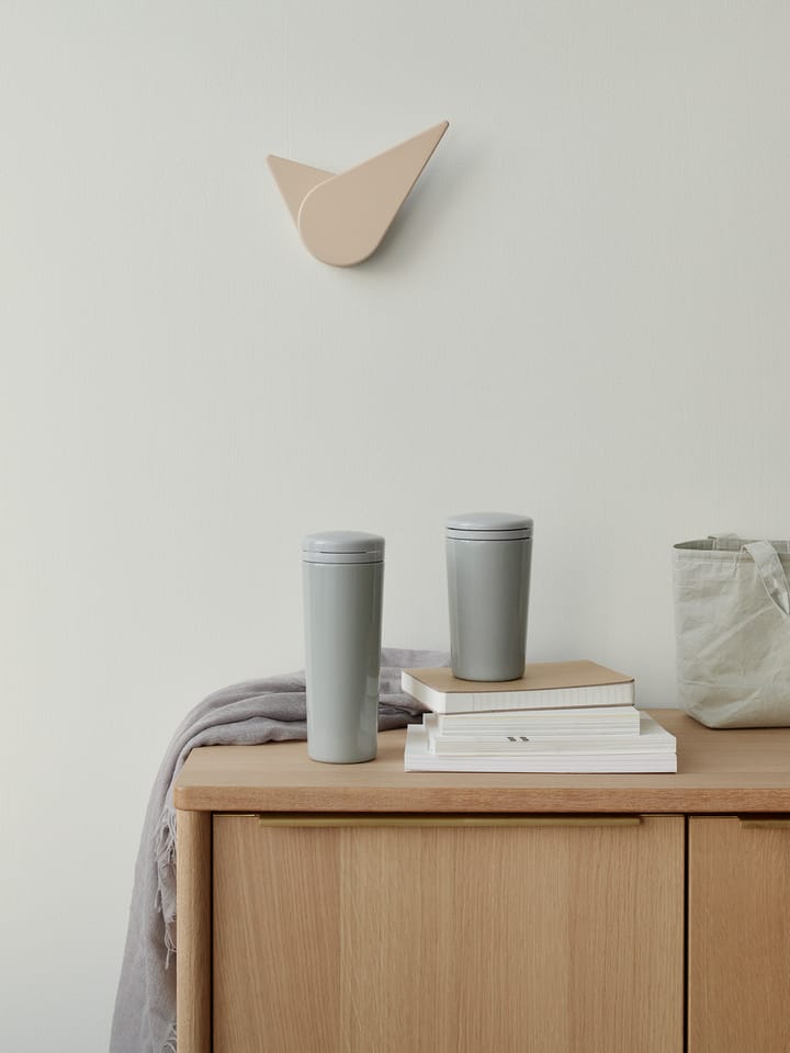 Birdie wall clock 19.5 cm, Powder Stelton