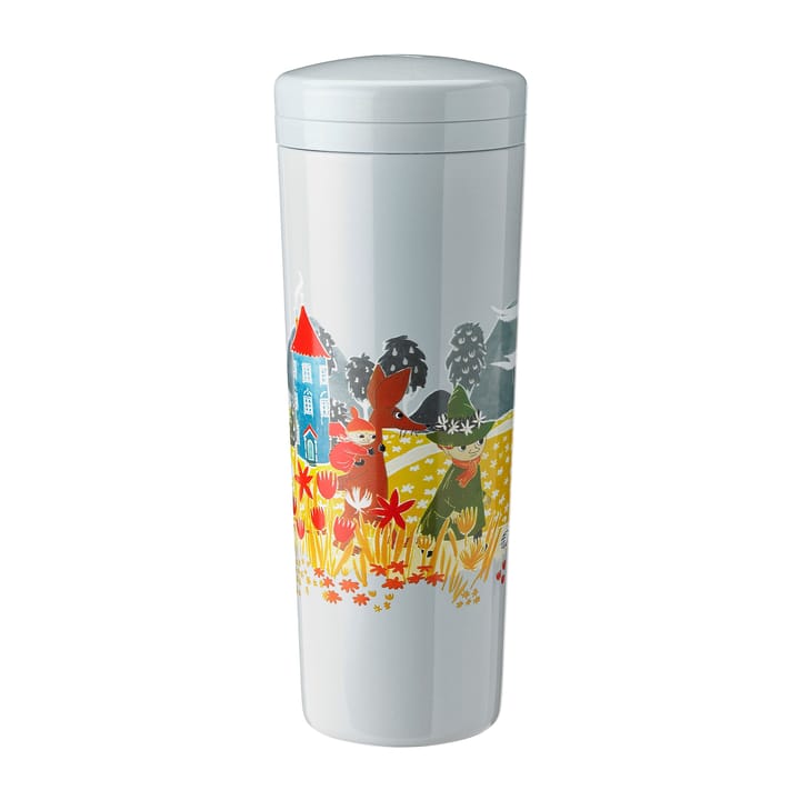 Carrie thermos flask 0.5 liter - Moomin sky - Stelton