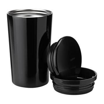 Carrie thermos mug 0.4 liter - Black - Stelton
