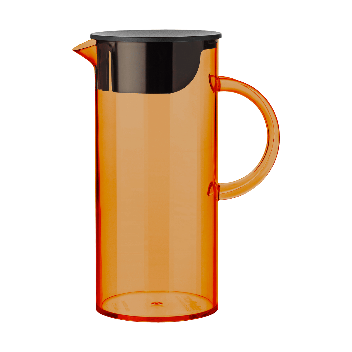 Stelton EM77 jug with lid 1.5 L Saffron | Scandinavian Design | Water jugs and carafes | Orange