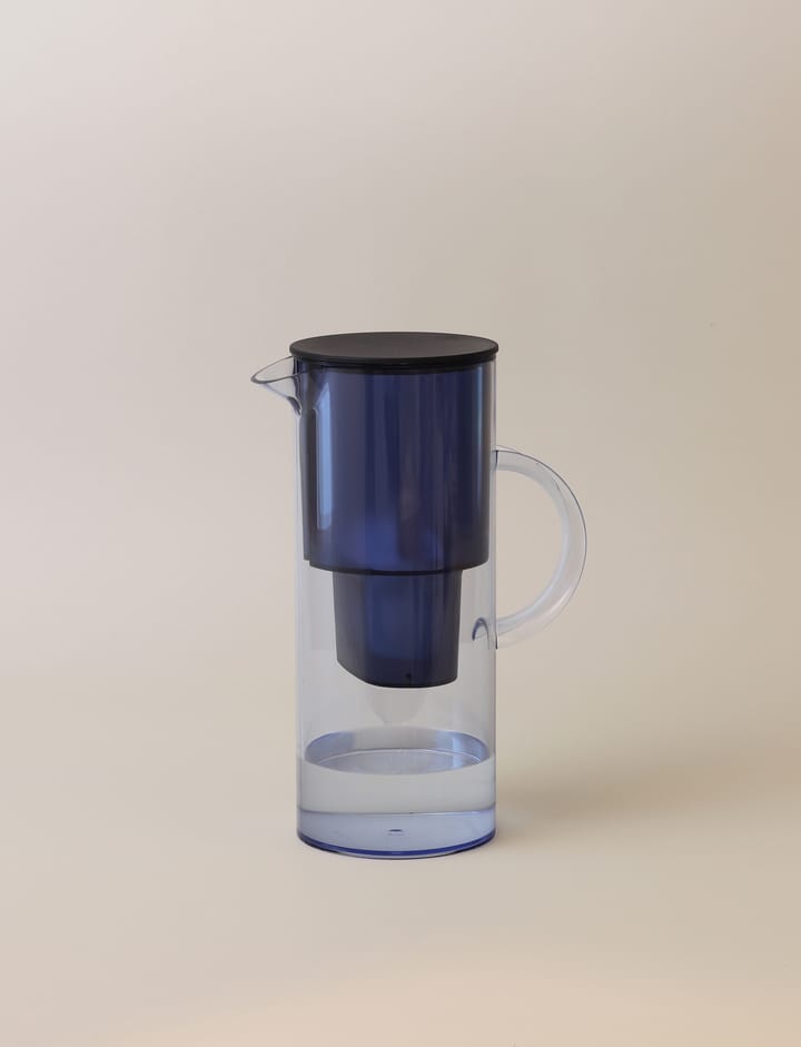 EM77 jug with water filter 2 L, Blue Stelton