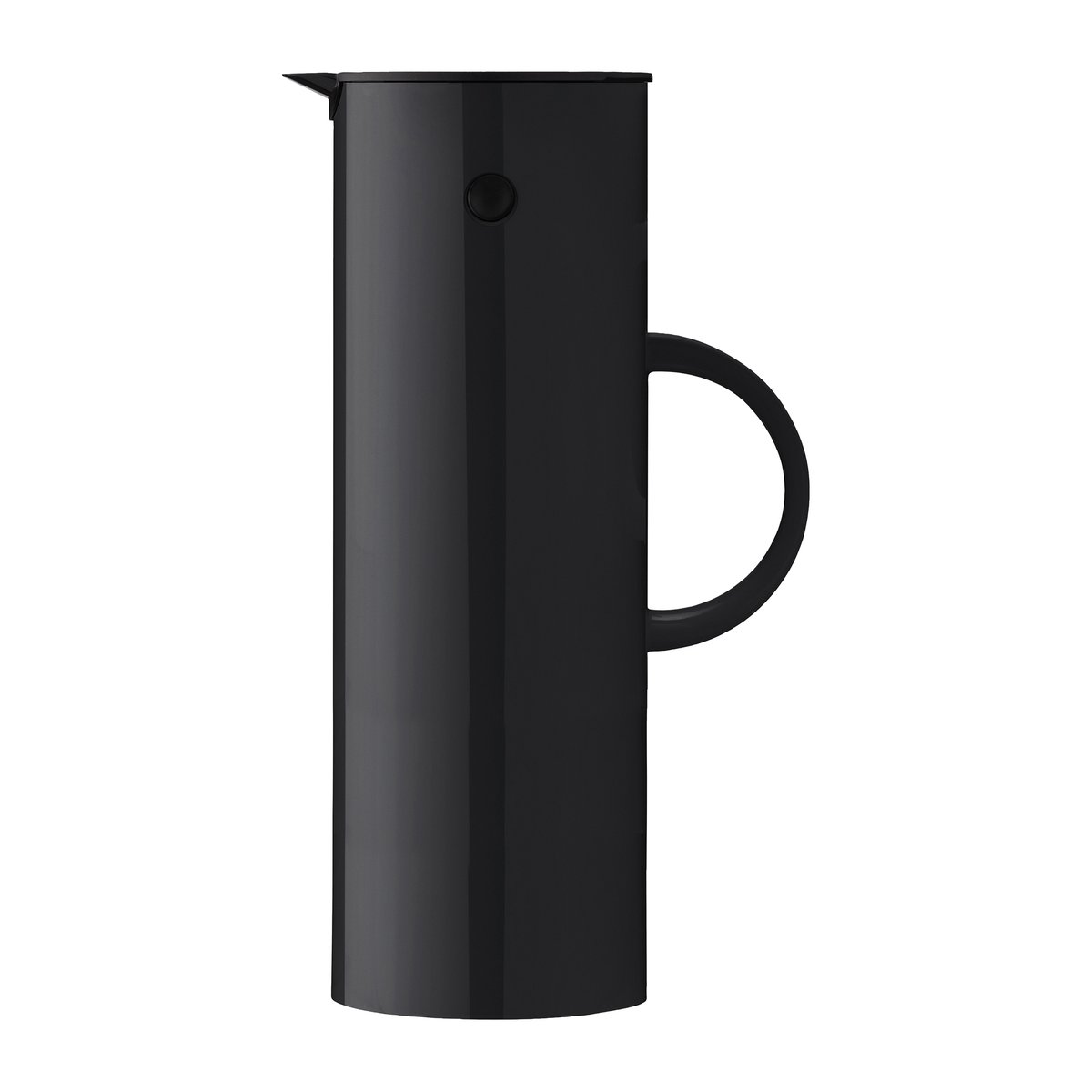 Stelton EM77 Stelton vacuum jug 1 l black shiny | Scandinavian Design | Thermoses | Black