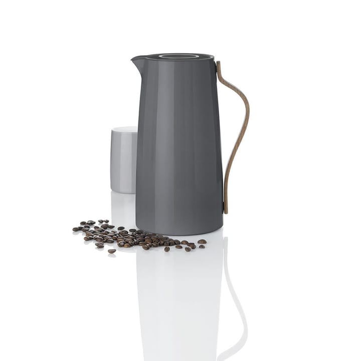 Emma coffee vacuum jug - grey - Stelton