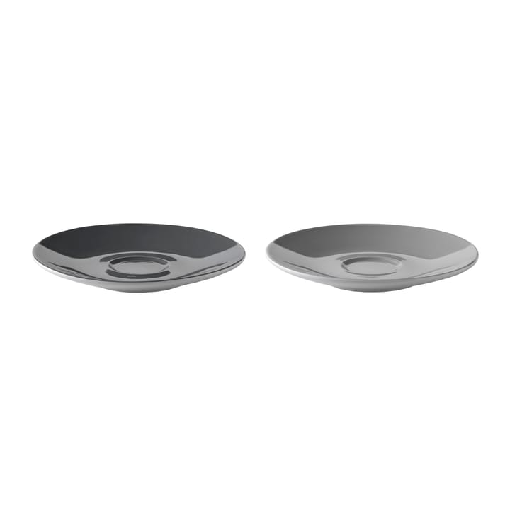 Emma saucer for cup 2-pack - grey - Stelton